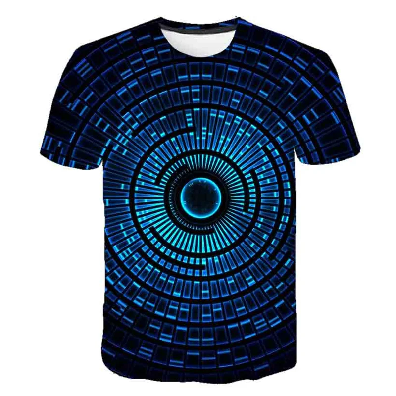 

3-14Years Old Boys Vortex 3D T-shirt Printed Tees Clothes