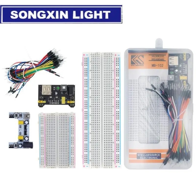 Детская макетная плата 400 830 Point 65 Джампер без пайки печатная для хлеба детская