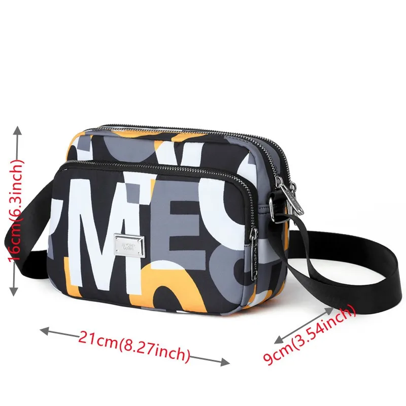 Luxury Women Multi-function Crossbody Bag Designer Shoulder Bag Casual Trend Oxford Quality Messenger Bag Women's Bag 2022 Trend