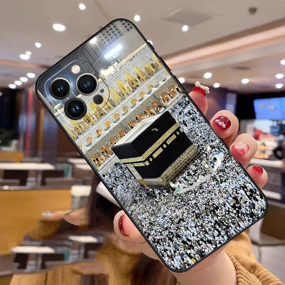 Исламский мусульманский чехол для телефона Mecca Iphone 11 16 15 Pro Max 12 Mini 13 14 X Xr Xs 6 6s 8 7 Plus