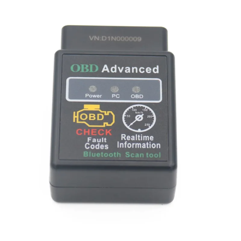 Автомобильный диагностический инструмент Mini V02H4 ELM327 Bluetooth OBD2 для Android и IOS