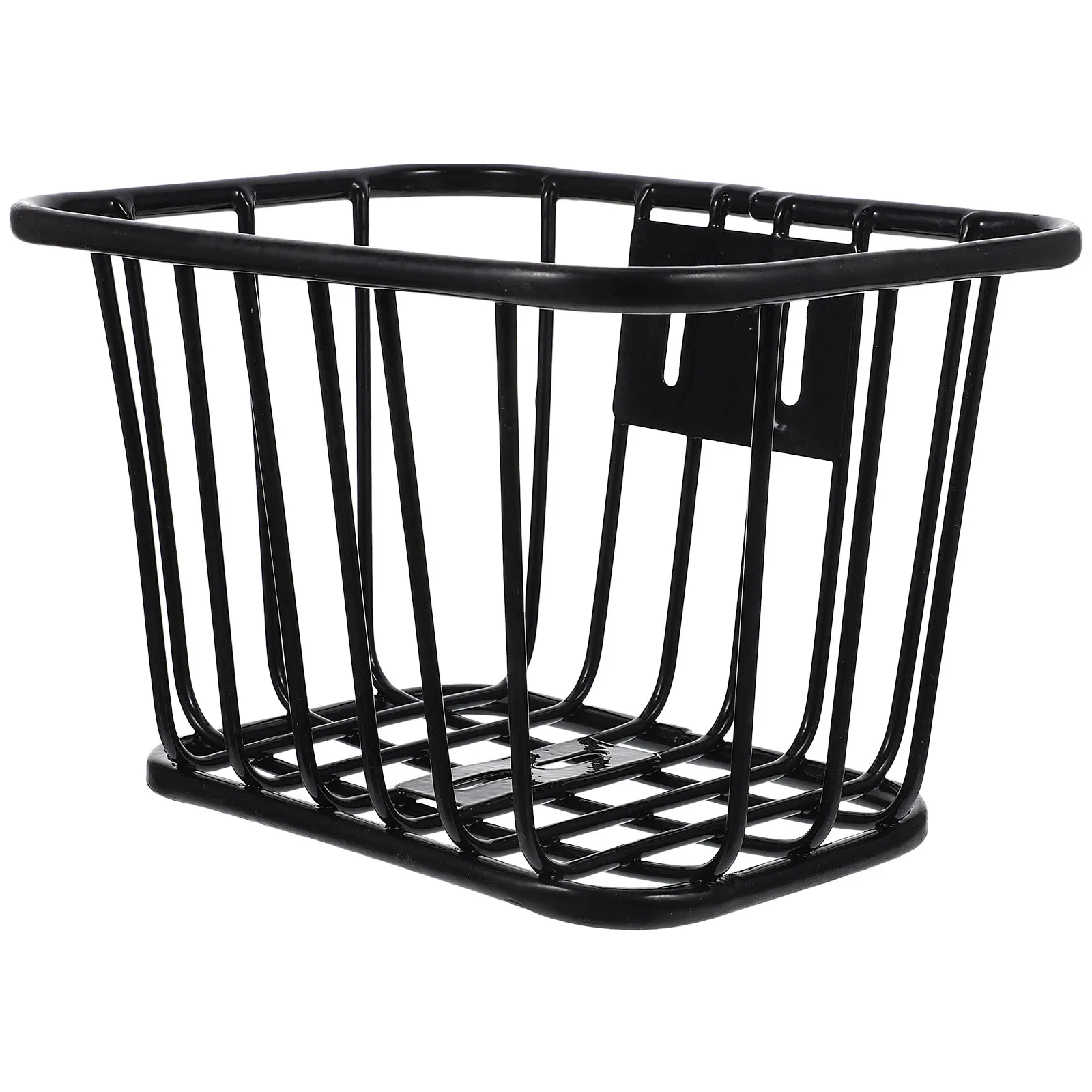 Детская Съемная железная корзина для хранения на руль велосипеда