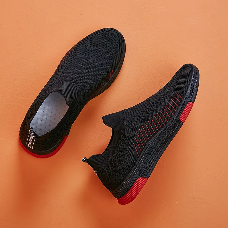 

Весенне-осенняя Повседневная легкая дышащая мужская обувь, дышащая сетчатая трендовая мужская обувь