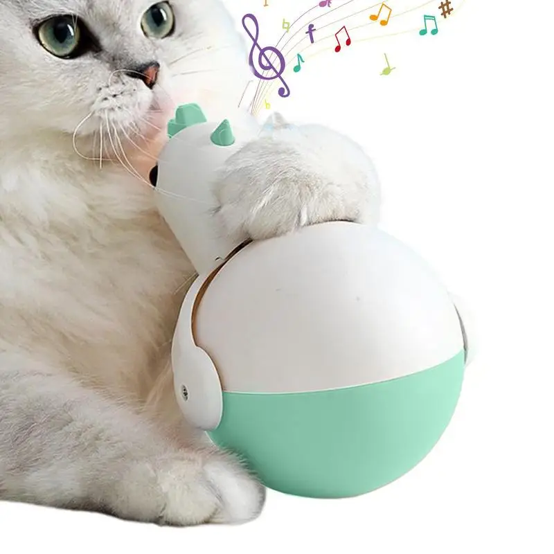 

Игрушка-мяч для кошек, вращающийся на 360 градусов, интерактивный мяч для кошек, игрушки для самостоятельной сборки, прочные игрушки для стимуляции кошек