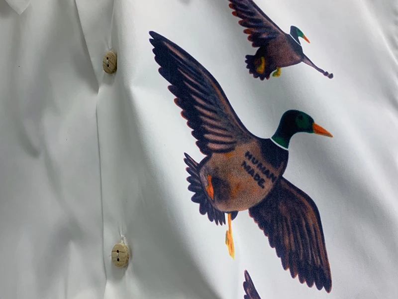 Human Made Shirt Men Women 1:1 Eagle Oversized Harajuku HUMAN MADE Men's Hawaii Shirt