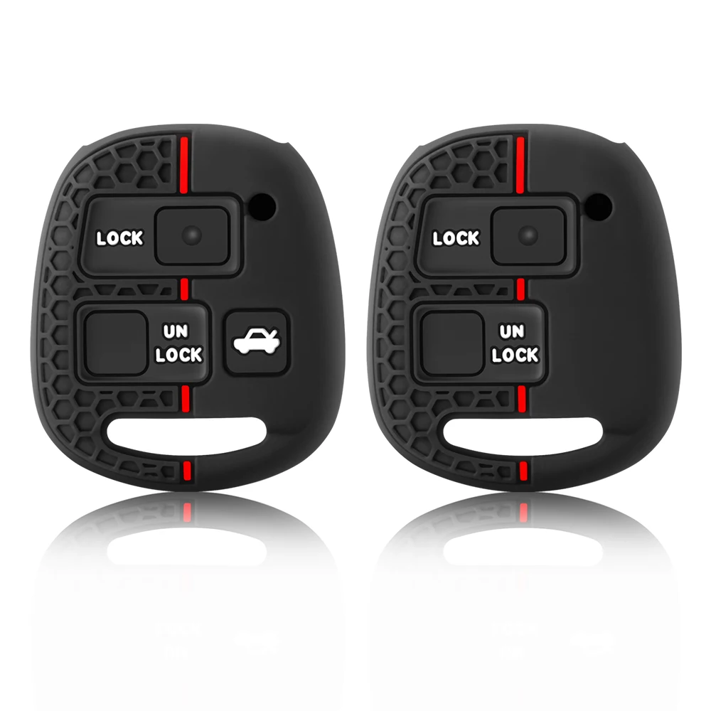 Силиконовый чехол для автомобильного ключа Lexus RX 330 Is200 Toyota RAV4 Land Cruiser 120 Prado Corolla