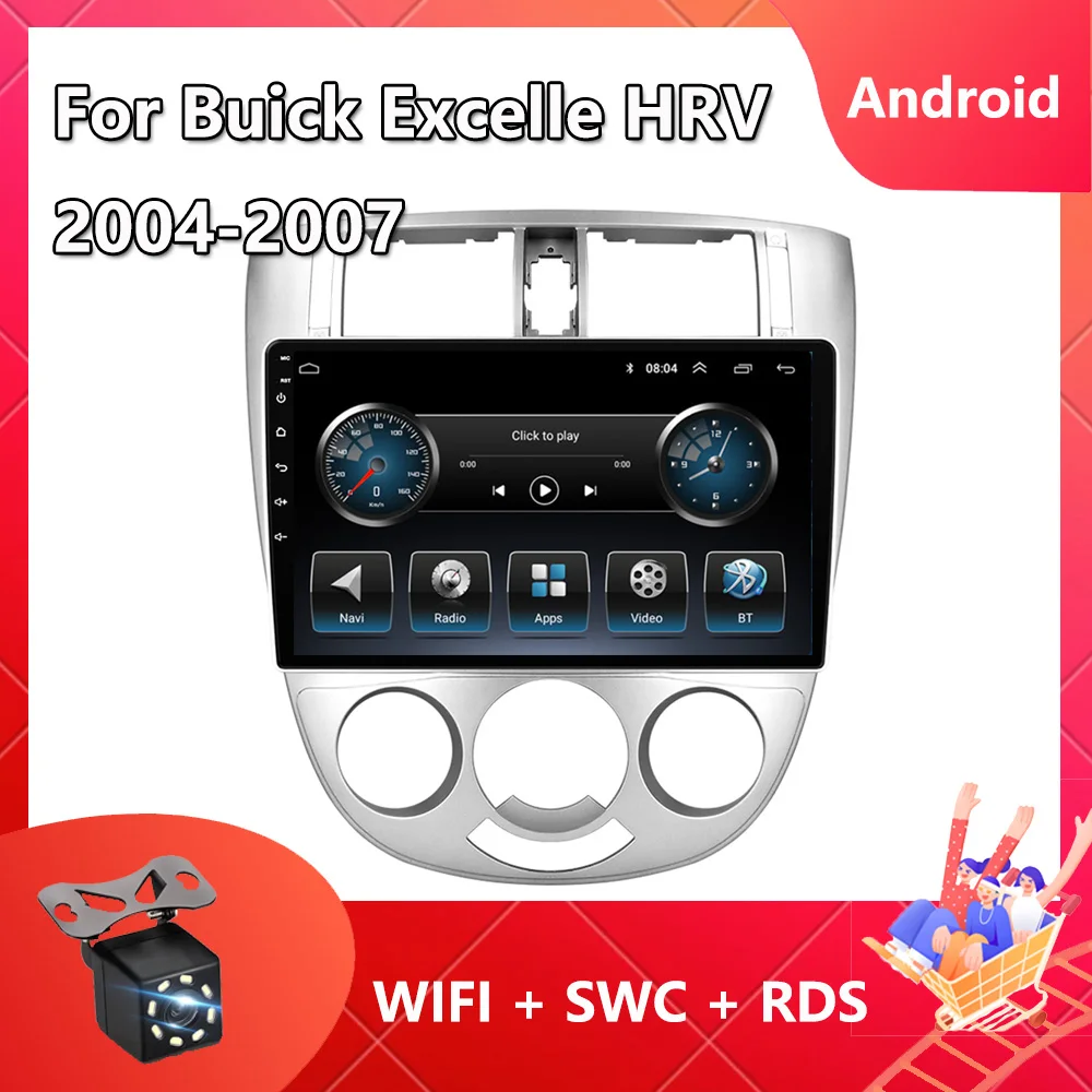 

Автомагнитола 2 Din для Buick Excelle HRV 2004-2007, Android 10, навигация, GPS, мультимедийный плеер, сенсорный экран 1024*600 HD, Bluetooth BT