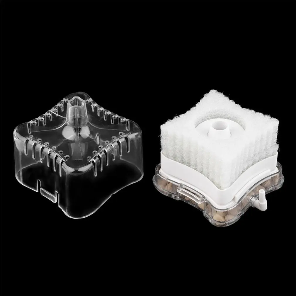 

2018 Popular Aquarium aquarium pump oxygen Air Driven Biochemical Sponge Fish Tank Super Activated Carbon Filter