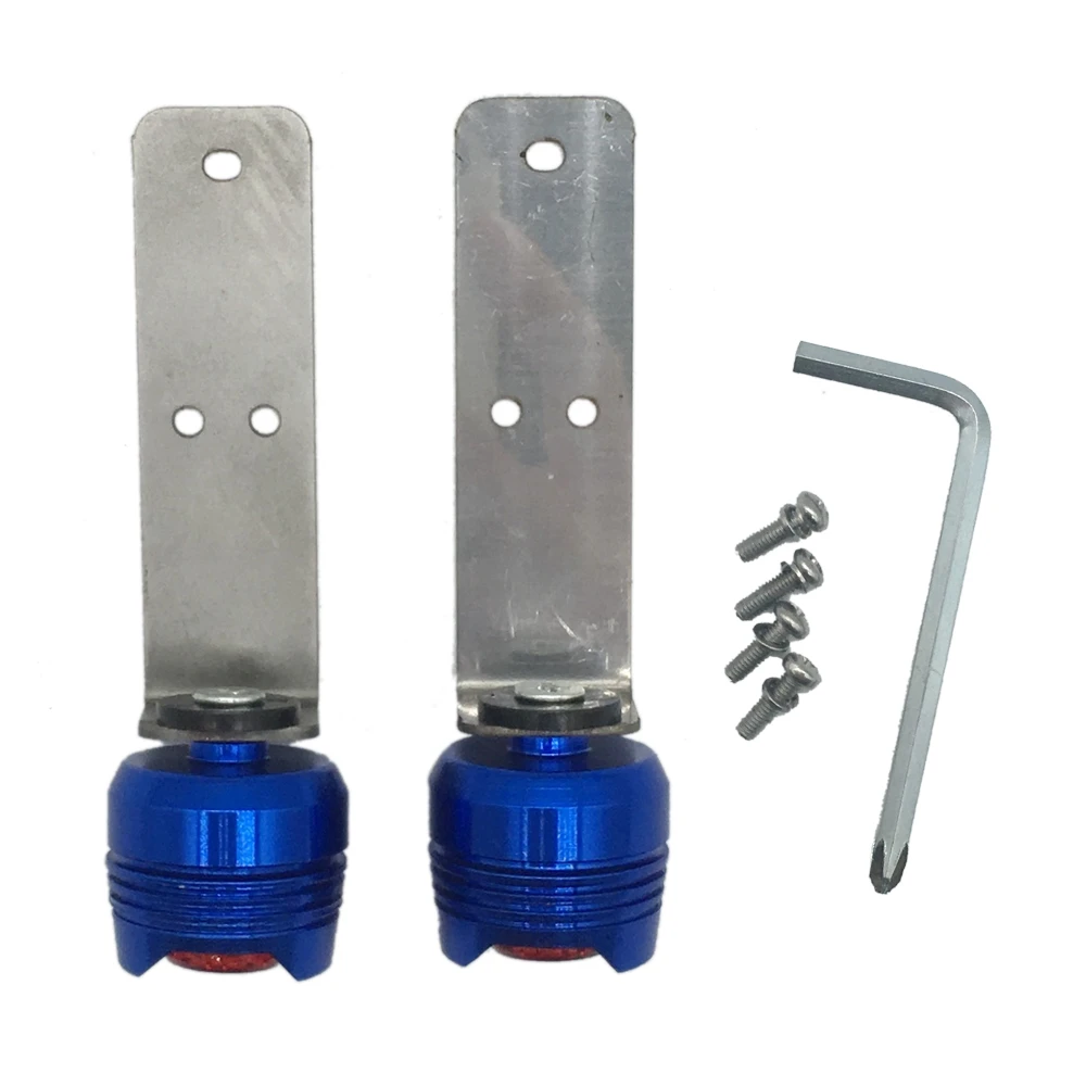 

1 Pair Electric Scooter Taillight Rear Warning Light Lamp for Xiaomi Mijia M365 Blue Electric Scooter Part