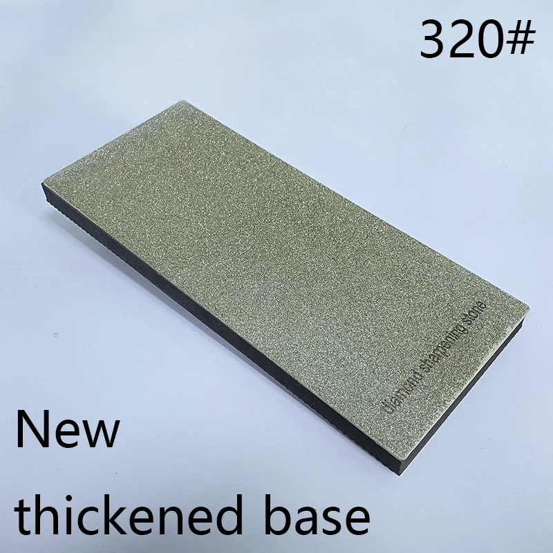 New Thickened Non-slip Base Knife Accessories Sharpener Diamond Sharpening Stone Whetstone Kitchen Household Items Grinding Tool