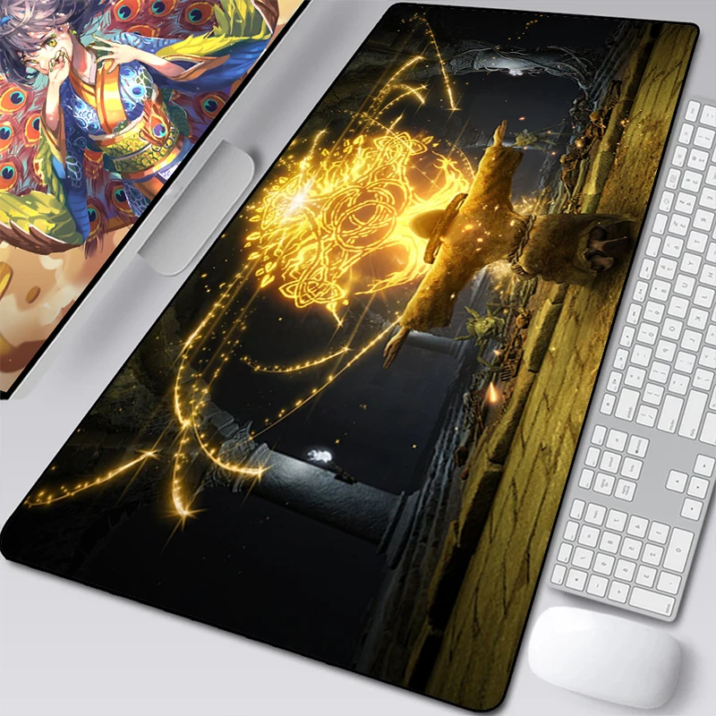 

Mousepad Pc Gamer Cabinet Elden Ring Computer Accessories Gaming Keyboard Pad Non-slip Mat Mausepad Mouse Pads Mause Laptops Xxl