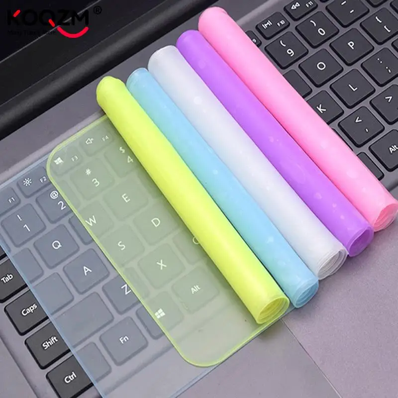 

Universal Laptop Cover Keyboard Skin Dustproof Waterproof Soft Silicone Protector Generic For Macbook 12-14 Inch And 15-17 Inch