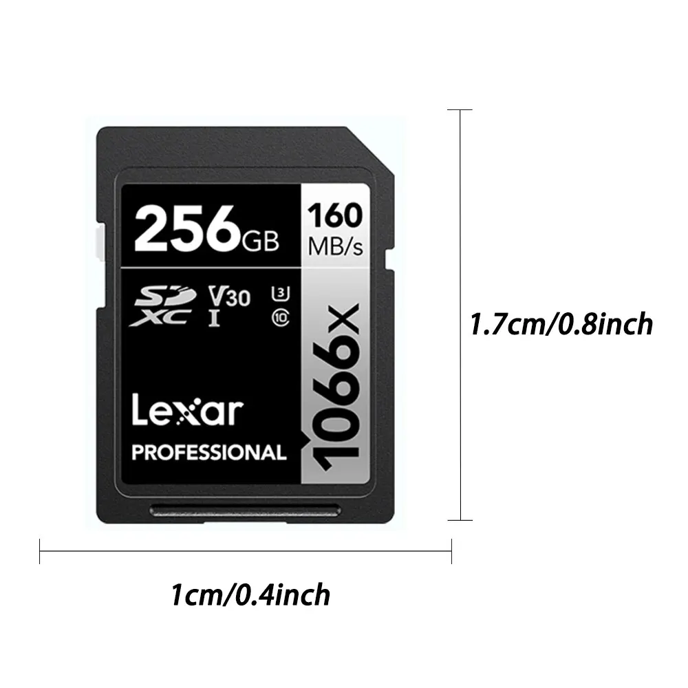 SD-карта Lexar 256 ГБ 128 512 1 ТБ U3 4K V30