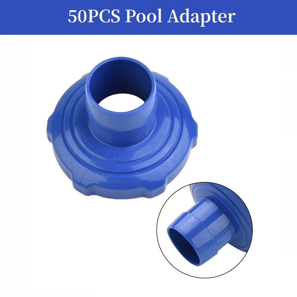 50PCS Pool Adapter For Intex Surface Skimmer Wall Mount Hose Adaptor B Swimming Pool Connector Outdoor Pool Washer Clean Accesso