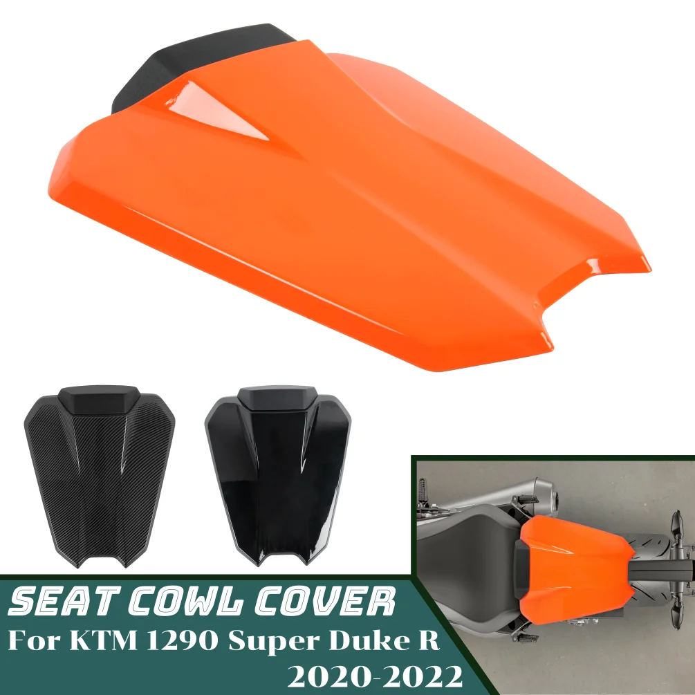 

for KTM 1290 Super Duke R 2020 2021 2022 2023 Rear Passenger Pillion Seat Cover Fairing Cowl Motorcycle Accessories Carbon Look