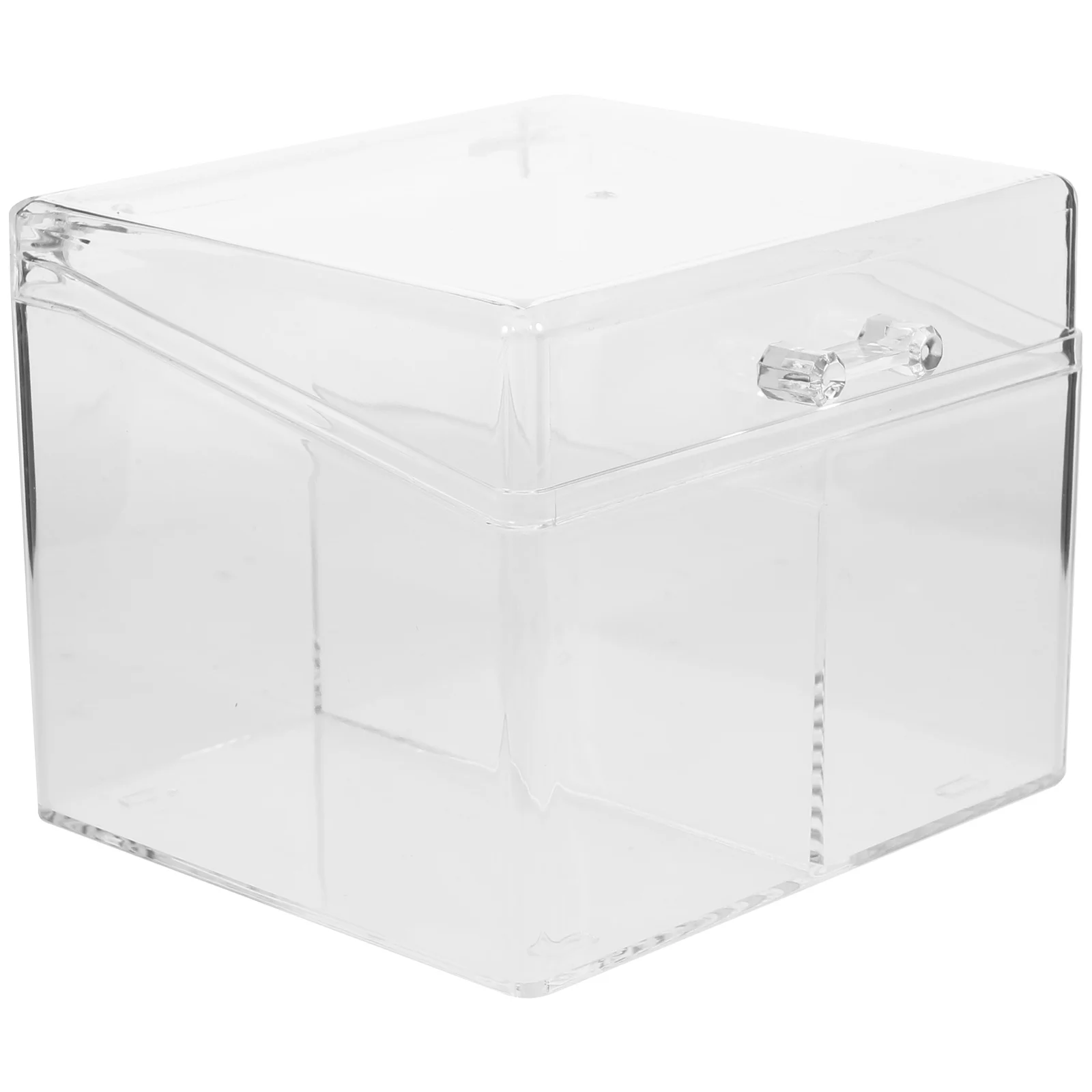 

Acrylic Business Card Holder Organizer Transparent Cards Practical Clear Display Rack Multiple Desk Stand