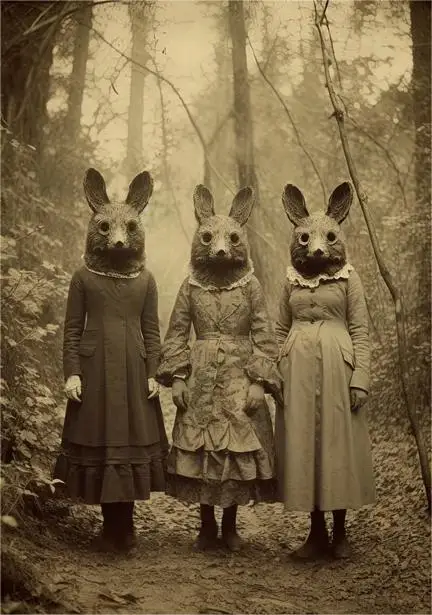 

Готический ворон на холсте