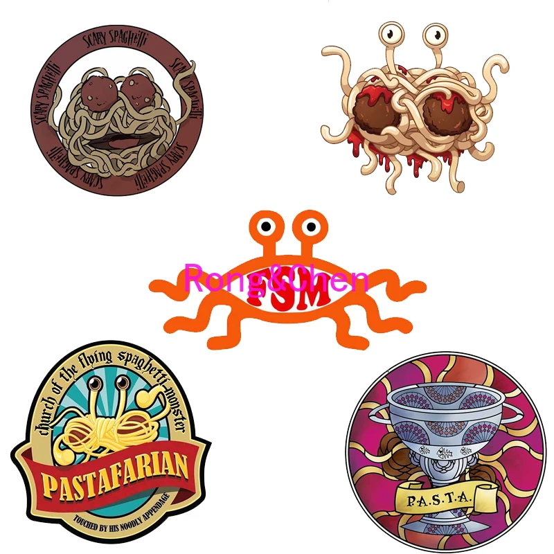

Personality Car Stickers Monster Pastafarian Car Motorcycle Racing Windshield Trunk Laptop Helmet Waterproof PVC Vinyl Decals