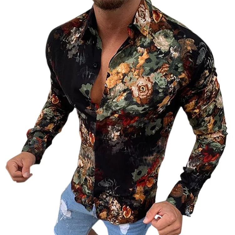 Casual Trend Fashion Slim Shirts for Men