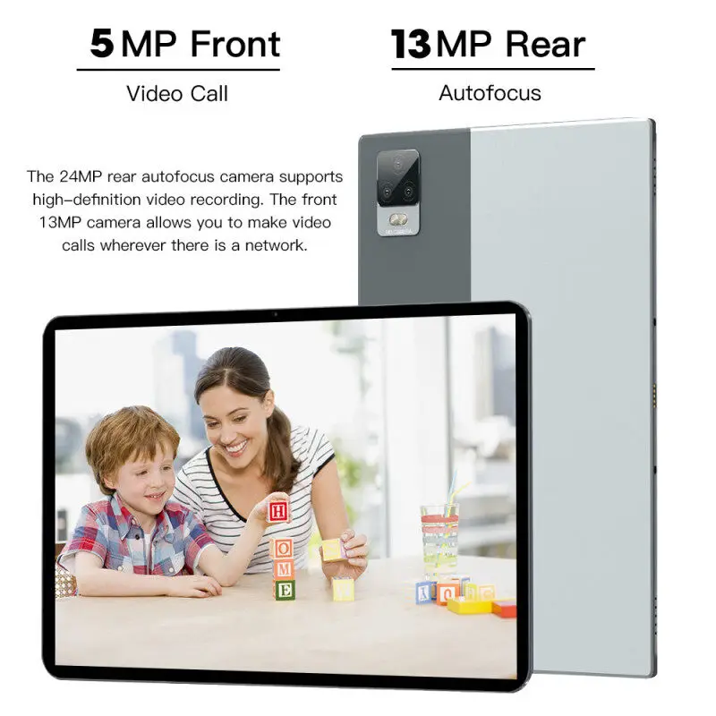 Cena 2022 Nowy Globalny Wersja Snapdragon 845 Android 11.0 Tablety 12GB RAM 512GB ROM Ekran HD Tablet PC 5G 4G Podwójna Karta SIM Wifi