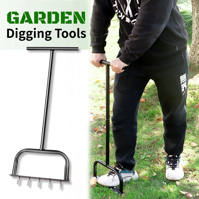 

Standing Garden Digging Tools Garden Soil Intake 4.5CM Scarifier Nail Lawn Orchard Scarifier Garden Tools