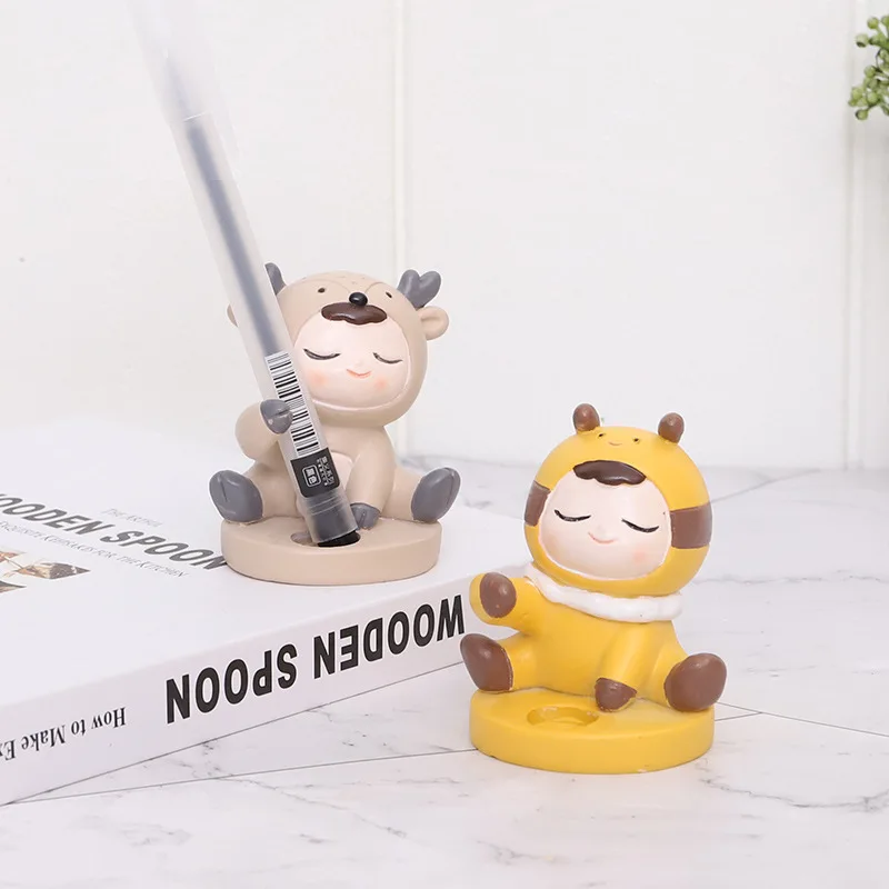 Милая подставка для зубной щетки из эпоксидной смолы