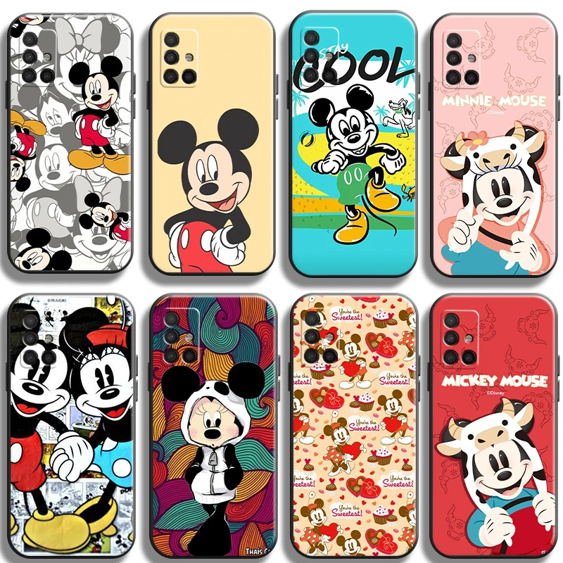 

Disney Mickey Phone Cases For Samsung S20 FE S20 S8 Plus S9 Plus S10 S10E S10 Lite M11 M12 S21 Ultra Original Coque