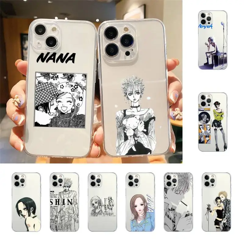 

Nana Osaki Anime Phone Case For Iphone 7 8 Plus X Xr Xs 11 12 13 Se2020 Mini Mobile Iphones 14 Pro Max Case