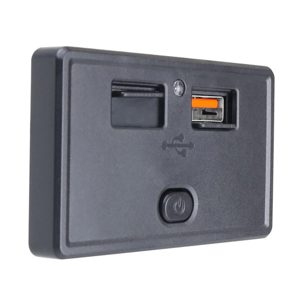 

Зарядное устройство QC 3,0 PD автомобильное с двумя USB-портами, 12 В