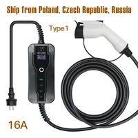 ev charger cable type2 type1 iec 62196 electric vehicle cars battery charging station portable 8101316a 3 6kw schuko eu plug