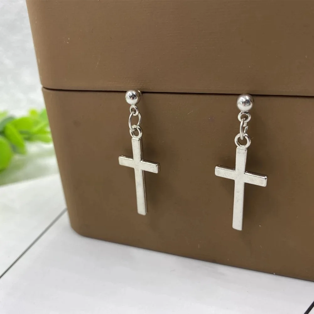 

Fashion Cross Hanger Kraakbeen Drop Dangle Oorbellen Punk Sieraden Voor Cool Vrouwen Meisje Vriendschap Geschenken 2022