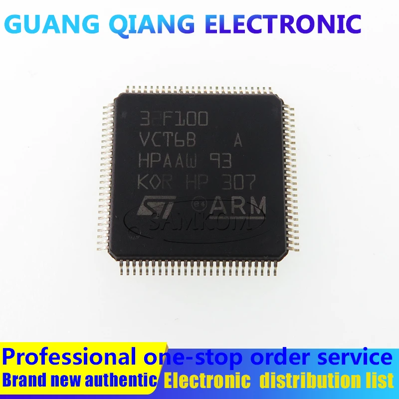 1 шт. STM32F100VCT6B IC MCU 32BIT 256KB FLASH 100LQFP