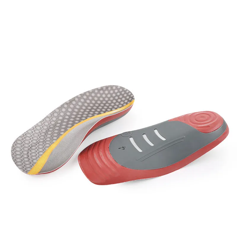 High Quality PVC Orthopedic Insoles Flat Foot Health Sole Pad For Shoes Insert Men And Women Pad For Plantar Fasciitis Feet Care