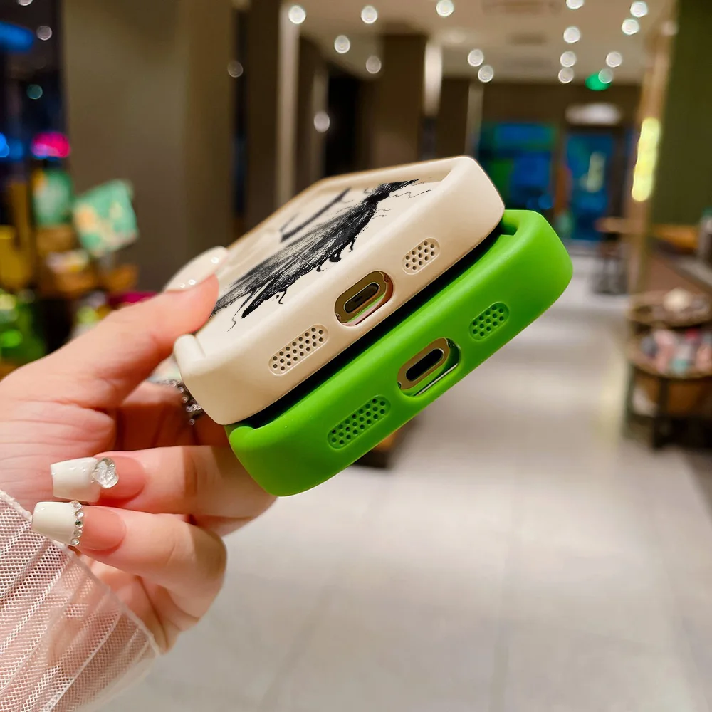 Чехол для телефона iPhone 11 чехлы Iphone 16 13 Pro Max 12 14 15 7 8 Plus XS X XR SE SE3 15promax мягкий чехол из