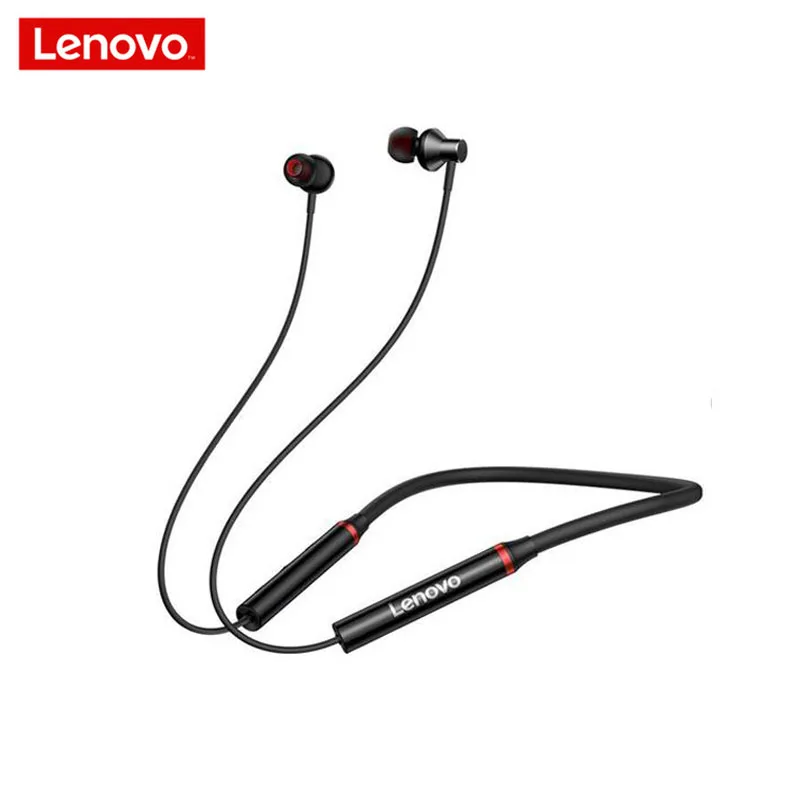 

Оригинальные спортивные наушники Lenovo, водонепроницаемые наушники HE05X с Bluetooth 5,0, беспроводные наушники HIFI с магнитным шейным ободом