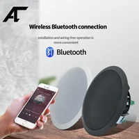 6inch Home Ceiling Loudspeaker 20W Bluetooth speaker Wall mount Sound Amplifier For Bathroom Kitchen Home Outdoor Audio Music