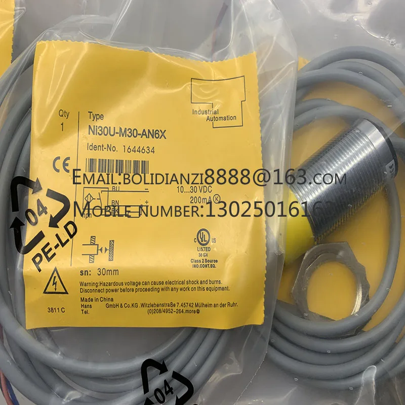 Новый датчик приближенияNI30U-EM30WN-VP6X-H1141 NI30U-EM30WN-VN6X-H1141