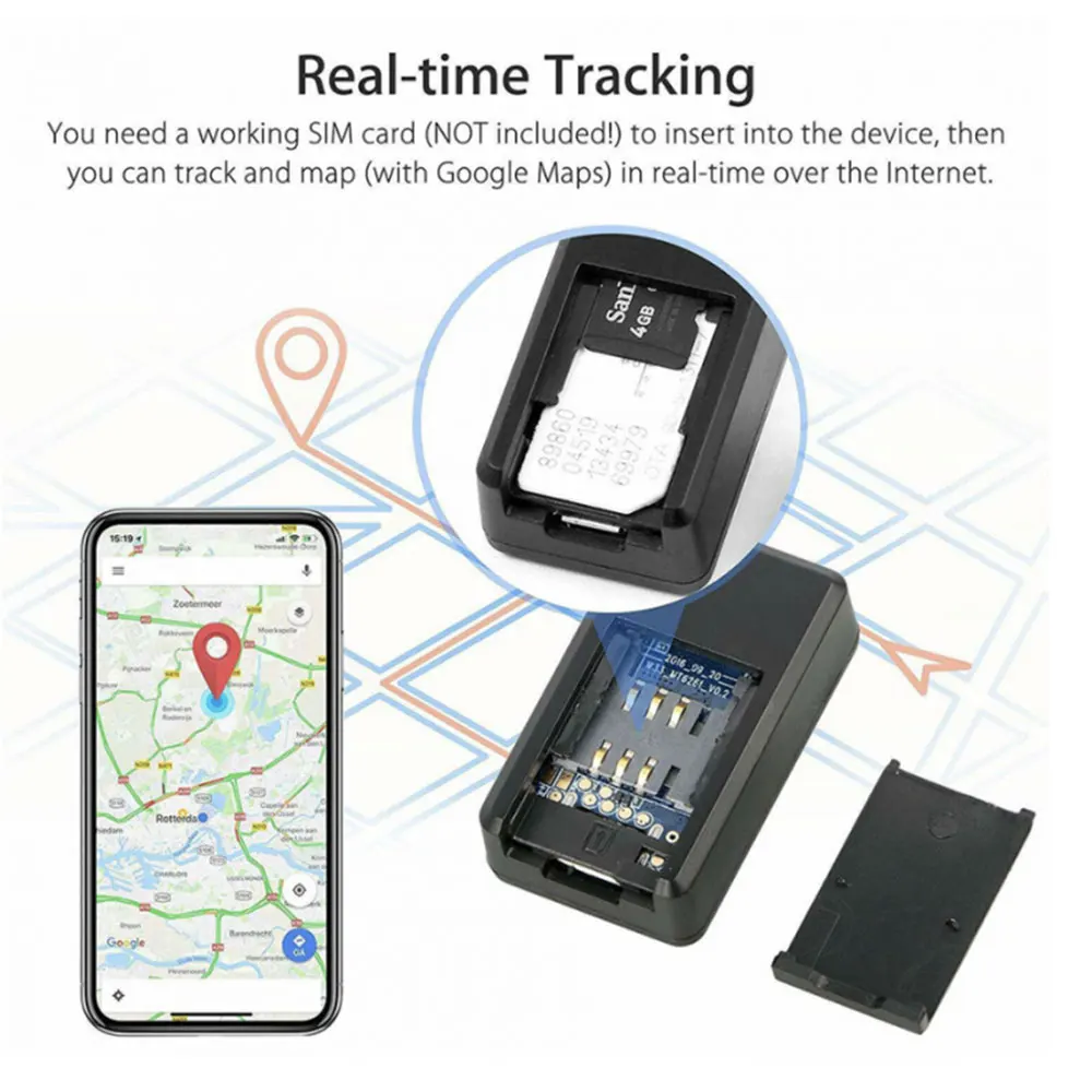 Mini Car GPS Tracker GF07 Real Time Tracking Device Anti-Theft Recording Magnetic Motorcycle Vehicle Anti-Lost Locator |