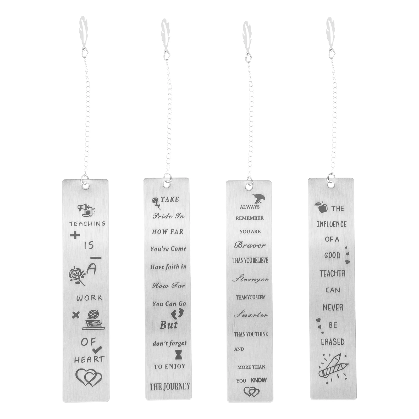 

Bookmark Teacher Gift Gifts Page Bookmarks You Thankbook Marker Vintage Teachers Day Metal Graduation Appreciationclass Reading