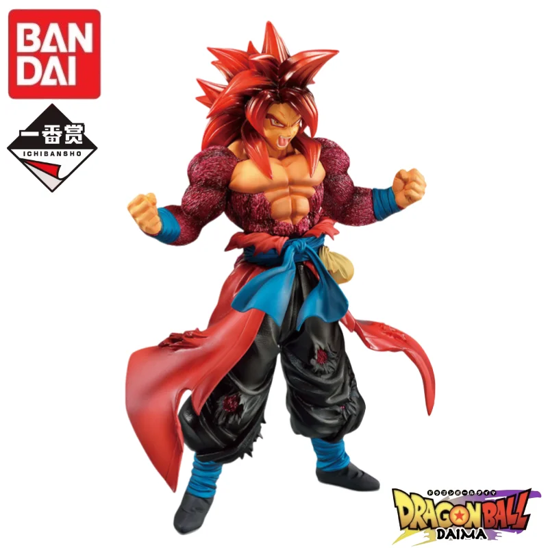 Фото В наличии 100% оригинал Bandai Ichiban Kuji Super Dragon Ball Heroes Bardock Son Gohan Vegeta Gogeta Аниме Фигурка Игрушки №3