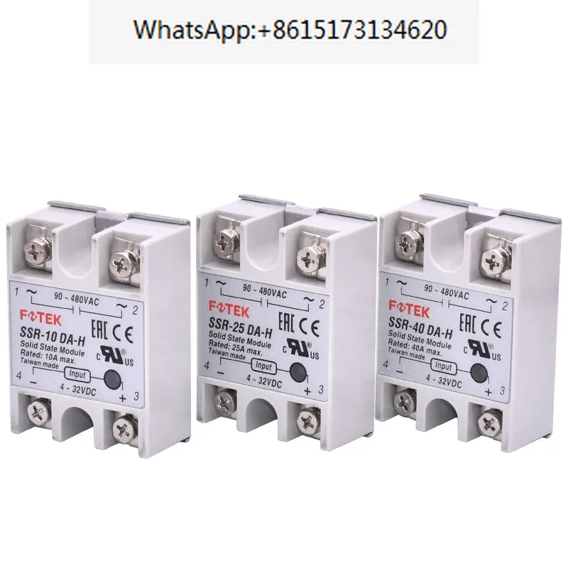 2 шт. оригинальное твердотельное реле Yangming SSR-10DA-H/25DA-H/40DA-H/50DA-H75DA-H