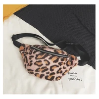 1pc chest bag creative durable leopard simple waist bag shoulder bag chest bag for running shopping hiking