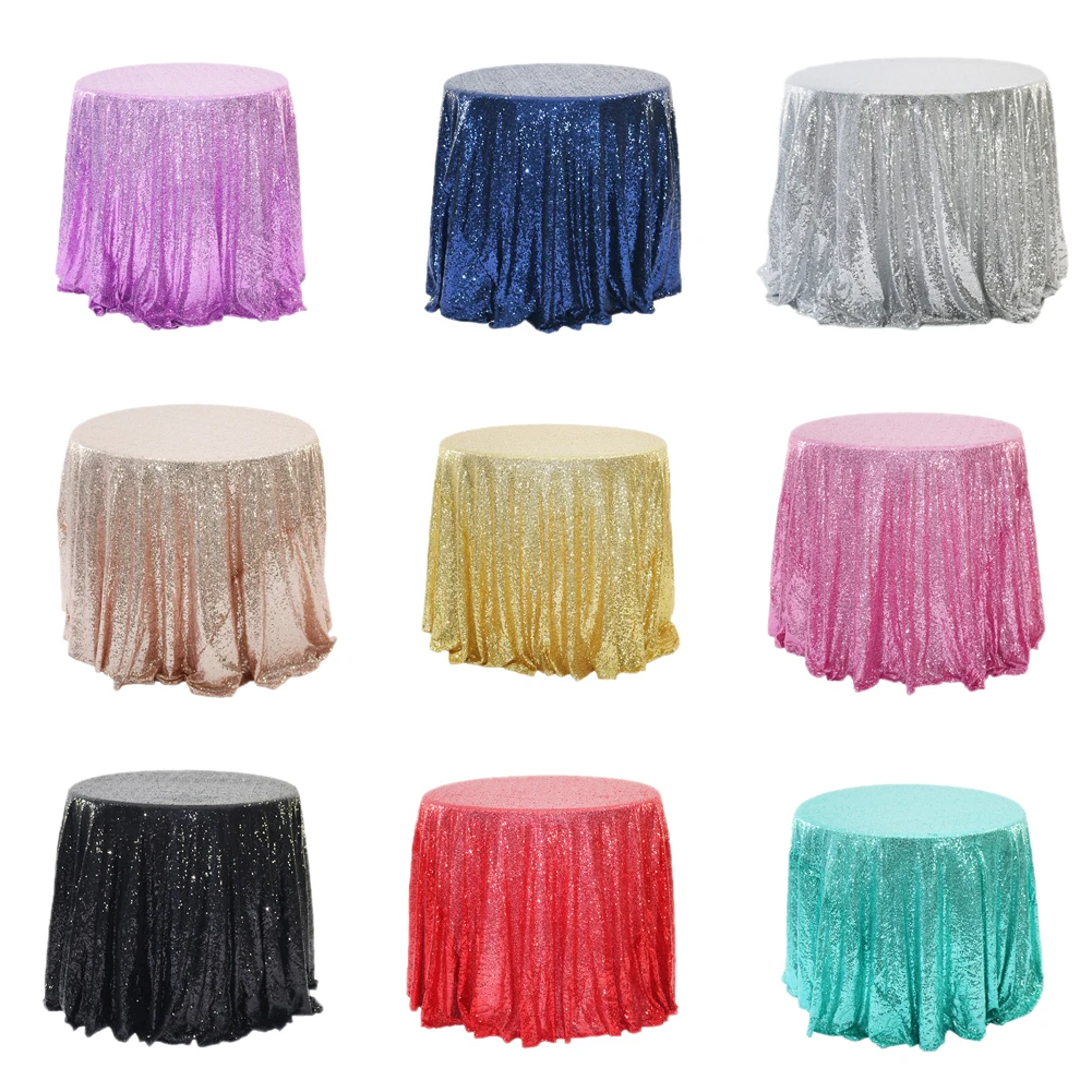 

Rectangle Sequin Tablecloth 120*180cm Table Cover For Party Wedding Decoration For Restaurants Banquets Hotels Parties Mats Pad