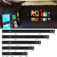 car trunk organizer elastic fixing belt storage magic sticker extinguisher belt strap car interior accessories 4050607080cm