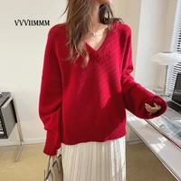 pullover gothic clothes sweater oversize knit 2022 fashion women clothing traf new womens jumper winter dress woman y2k top