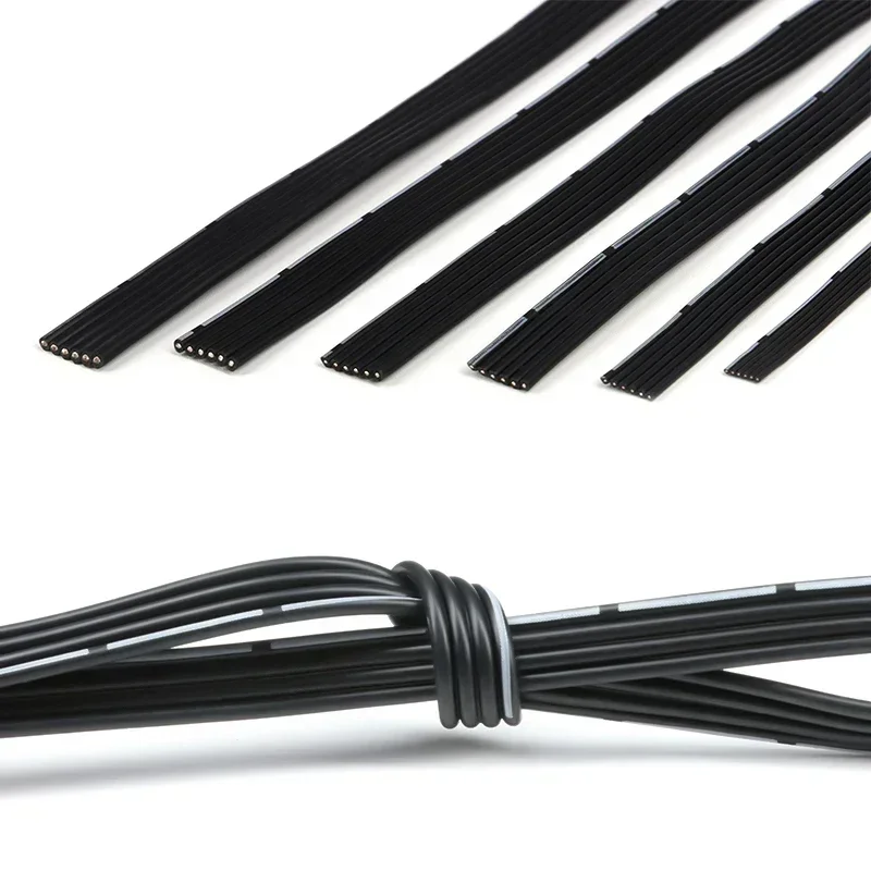 2 ~ 20 м 2P 4P 6P 8P 10P 12P Супермягкий силиконовый параллельный провод 30 28 26 24 22 20AWG