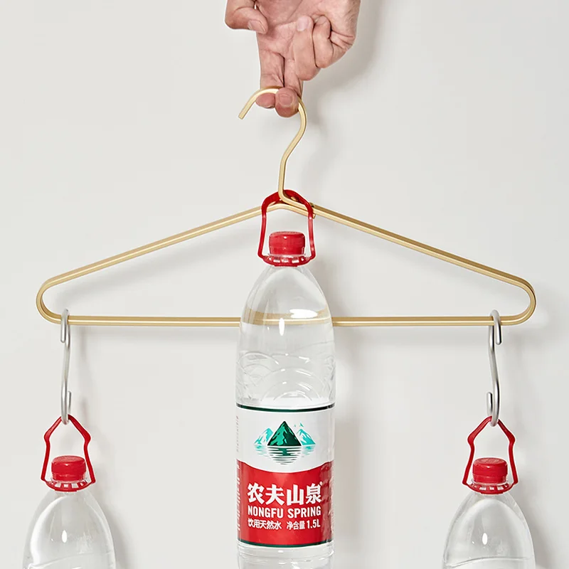 4 шт. расширенные вешалки для одежды вешалка из алюминиевого сплава нескользящая