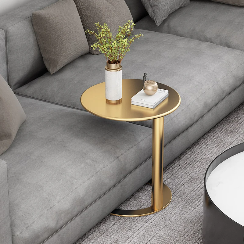 

Side Table Light Luxury Creative Coffee Table Living Room Simple Sofa Corner Few Small Side Table Bedroom Round Table Mini