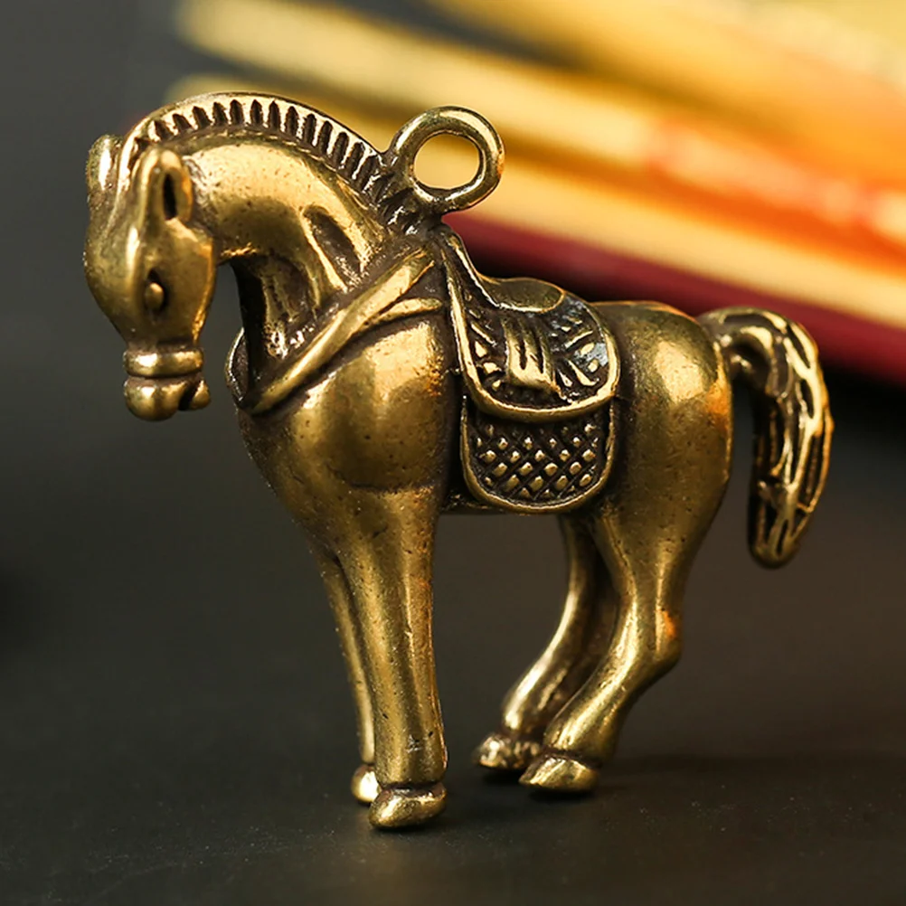 2 шт. символ богатства премиум-материал китайский стиль брелок ожерелье животное