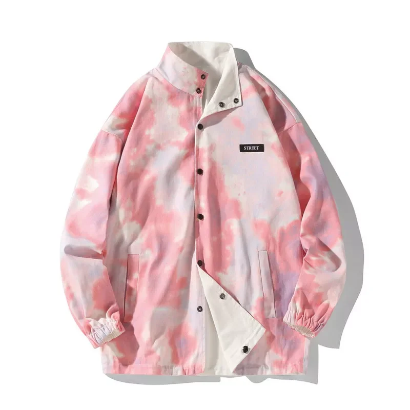 

NEW 2023 Mens High Street Jackets Streetwear 2023 Men Korean Casual Loose Jackets Coats Fashion Woman Bomber Jacket 5XL